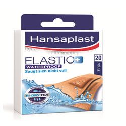 Hansaplast Elastic+ Waterproof Strips - 20 Stück
