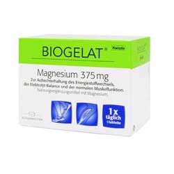 Biogelat Magnesium 375 mg Filmtabletten 90 Stk. - 90 Stück