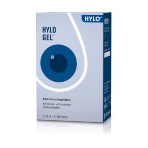 HYLO GEL Augentropfen 2 x 10 ml - 2 Stück
