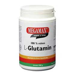 Megamax L-Glutamin Pulver 500 g - 500g