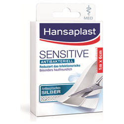 Hansaplast Med sensitiv 1 Stk. 1 m x 6 cm - 1 Stück
