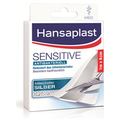 Hansaplast Med sensitiv 1 Stk. 1 m x 8 cm - 1 Stück