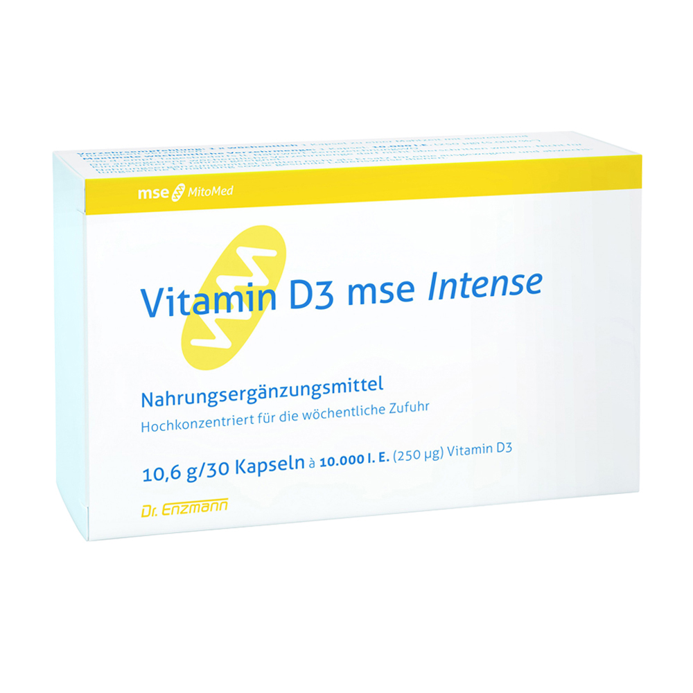 Vitamin D3 Kapseln Mse 10000 I.E 30 Stk. - 30 Stück