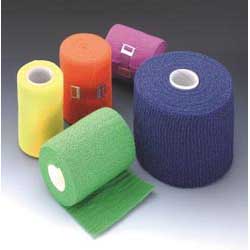 Pressotherm kohäsive Bandage rot 8cm x 4m - 1 Stück
