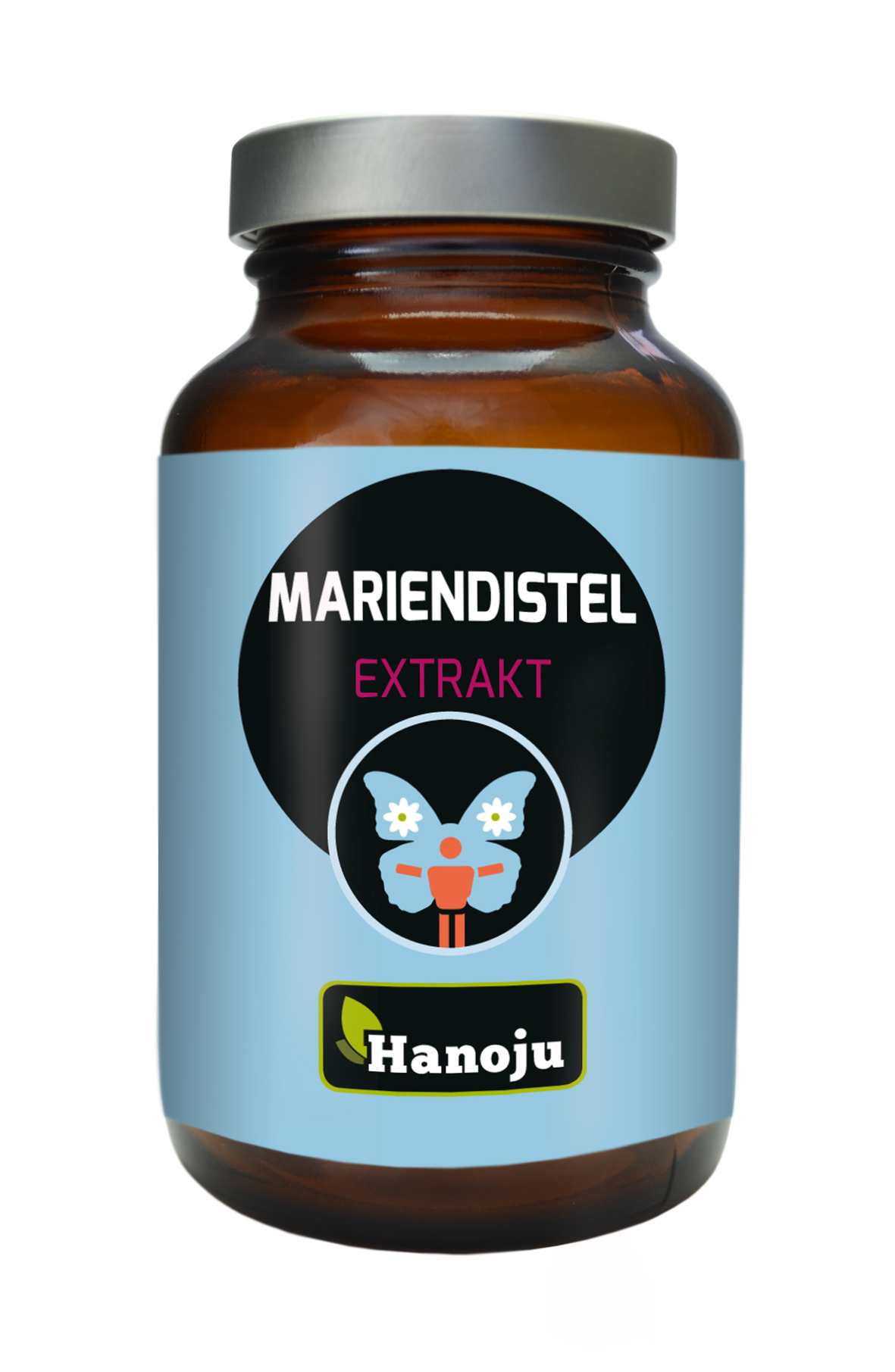 Mariendistel Extrakt Kapseln Hanoju - 60 Stück