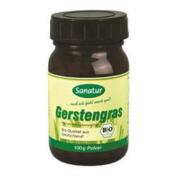 Sanatur Bio Gerstengras Pulver 90 g - 90g