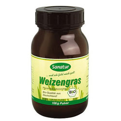 Sanatur Bio Weizengras Pulver 100 g - 90g