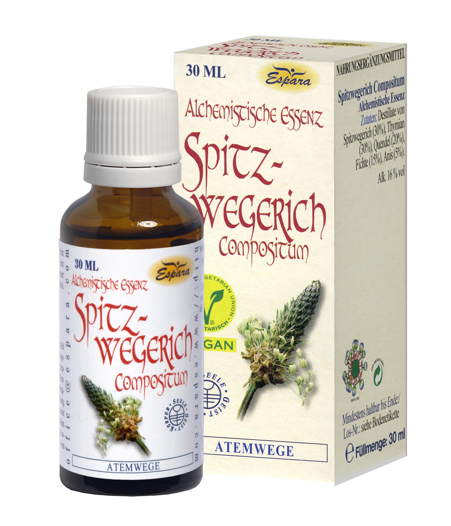 Alchemistische Essenz Spitzwegerich Compositum 30 ml - 30ml
