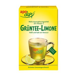 Apoday Grüntee-Limone 100 g - 10 Stück
