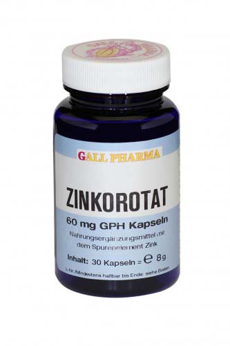 Gall Pharma Zinkorotat Kapseln 60mg 90 Stk. - 90 Stück