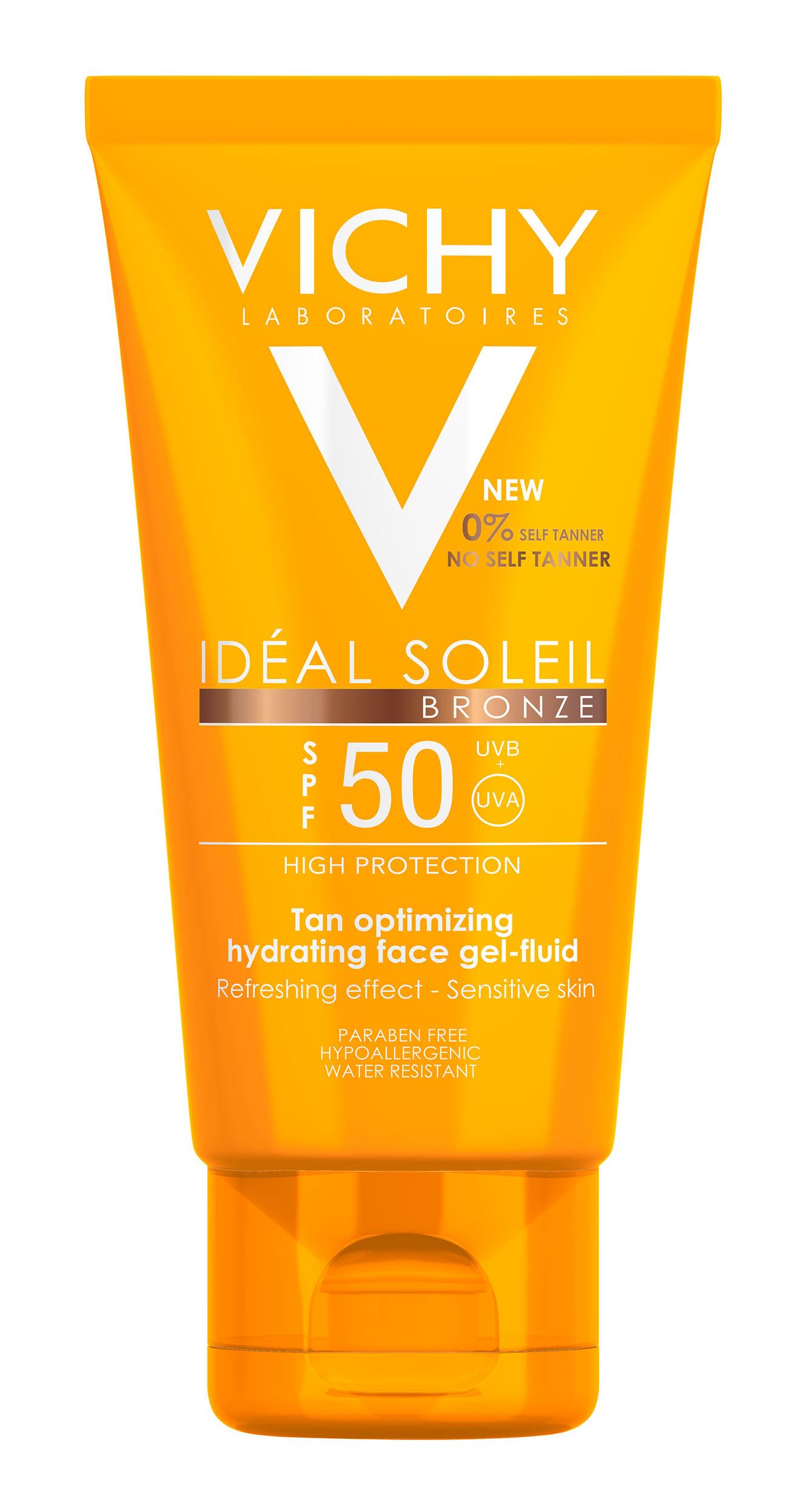 Vichy IDEAL SOLEIL Gesichtsgel LSF 50+ Bronze - 50ml