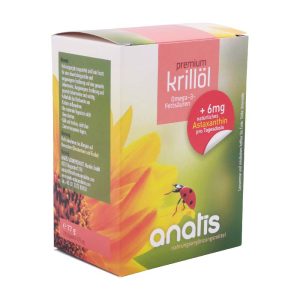 Anatis Krillöl Premium + Astaxanthin - 100 Stück