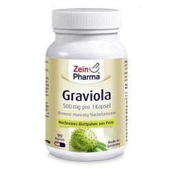 ZeinPharma Graviola 500 mg Kapseln 90 Stk. - 90 Stück