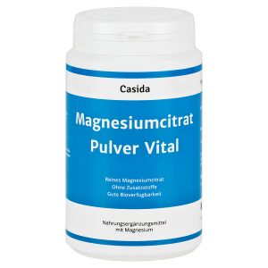 Casida MAGNESIUMCITRAT PULVER VITAL ohne Zusätze - 200g