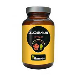 Glucomannan Extrakt Kapseln Hanoju - 90 Stück