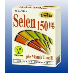 Espara Selen 150mcg Kapseln 60 Stk. - 60 Stück