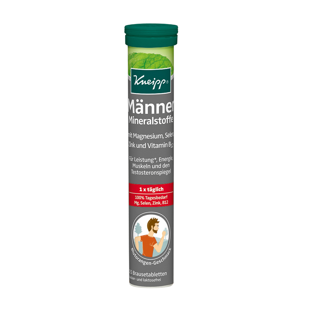 Kneipp Männer Mineralstoffe Brausetabletten 15 Stk. - 15 Stück