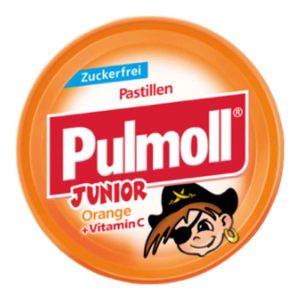 Pulmoll Bonbons 50 g Junior Orange OZ - 50g