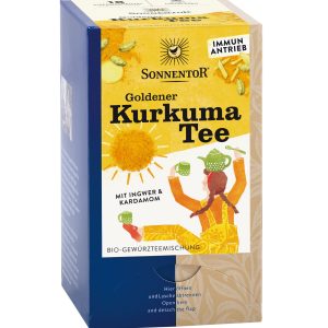 Sonnentor Goldener Kurkuma Tee 18 Btl. BIO - 18 Beutel
