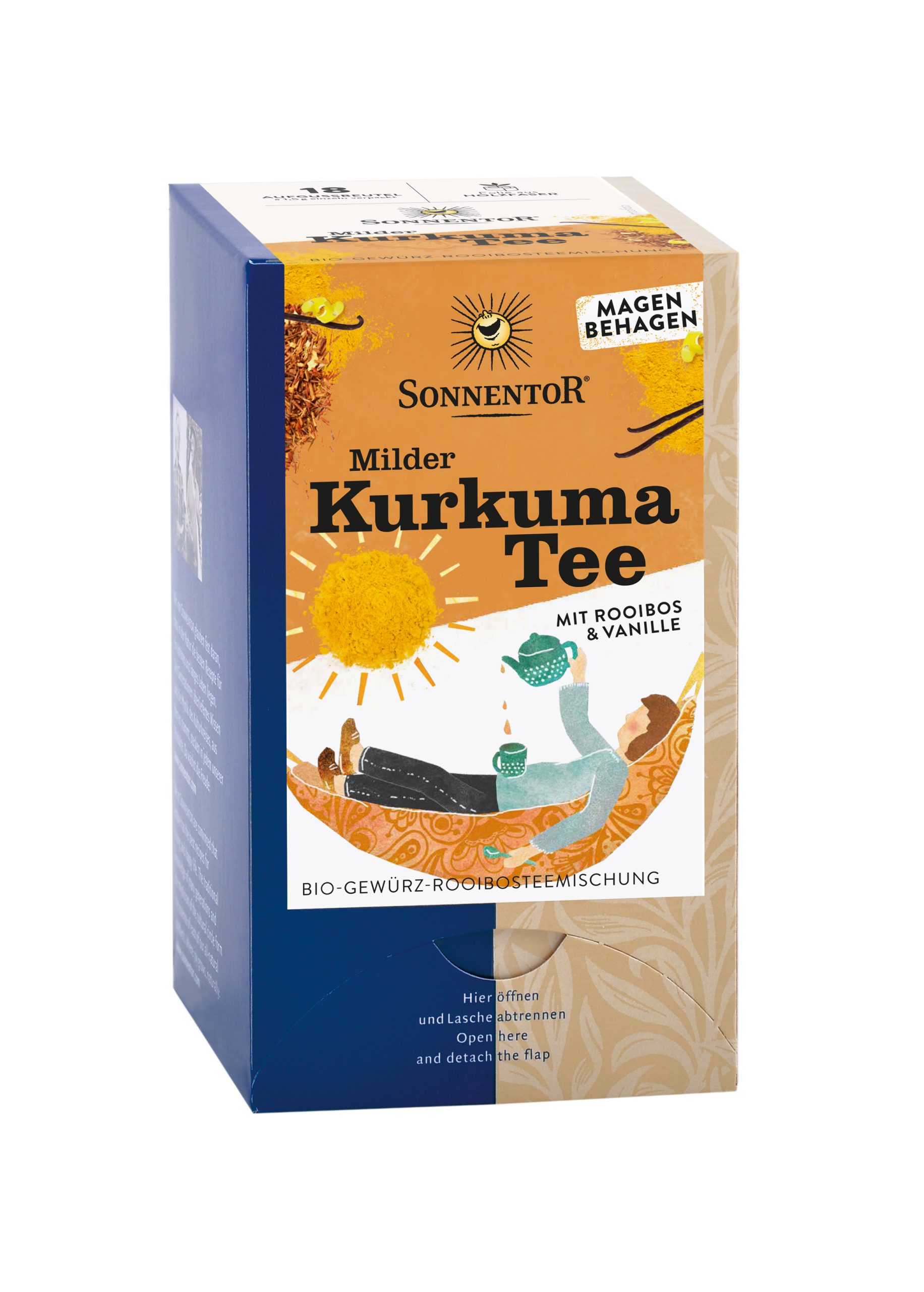 Sonnentor Milder Kurkuma Tee 18 Btl. BIO - 18 Beutel