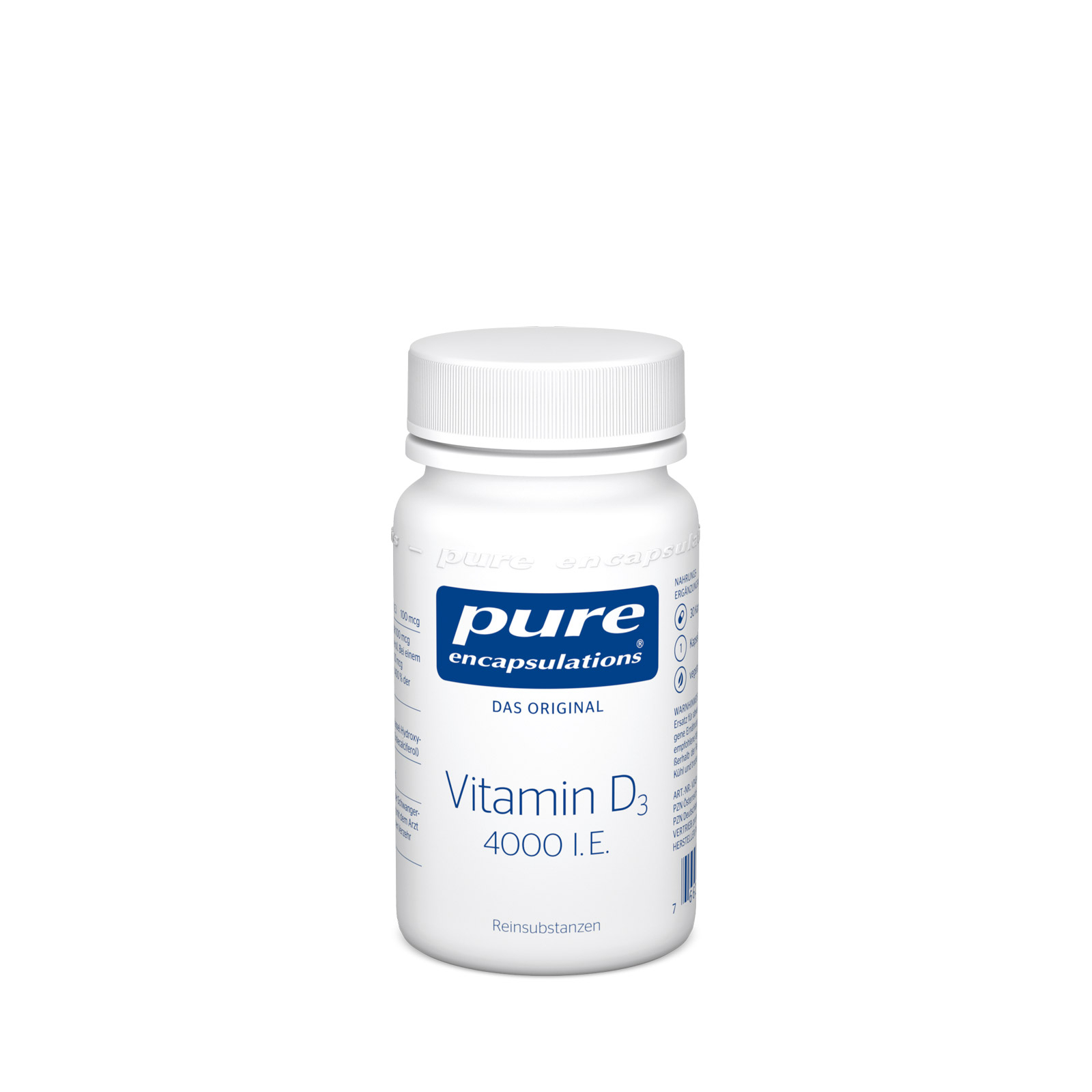 Pure Encapsulations Vitamin D3 4000 I.E. - Kapseln - 30 Stück