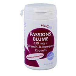 Passionsblume 230 mg + Vitamin-B-Komplex Kapseln - 60 Stück