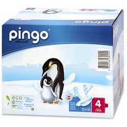 Bio Windeln Maxi Jumbo 7-18kg Pinguin – Pingo Swiss - 80 Stück