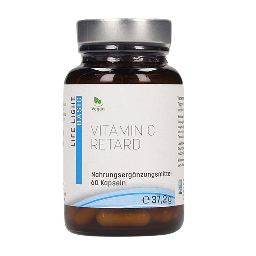 Life Light Vitamin C Retard Kapseln Vegan 60 Stk. - 60 Stück
