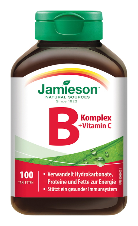 Jamieson B Komplex + Vitamin C 100 Tbl. - 100 Stück