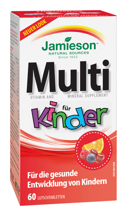 Jamieson Multi für Kinder mit Eisen 60 Tbl. - 60 Stück