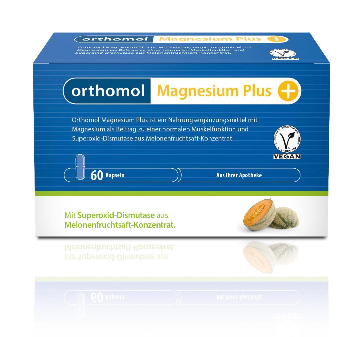 Orthomol Magnesium Plus Kapseln 60 Stk. - 60 Stück