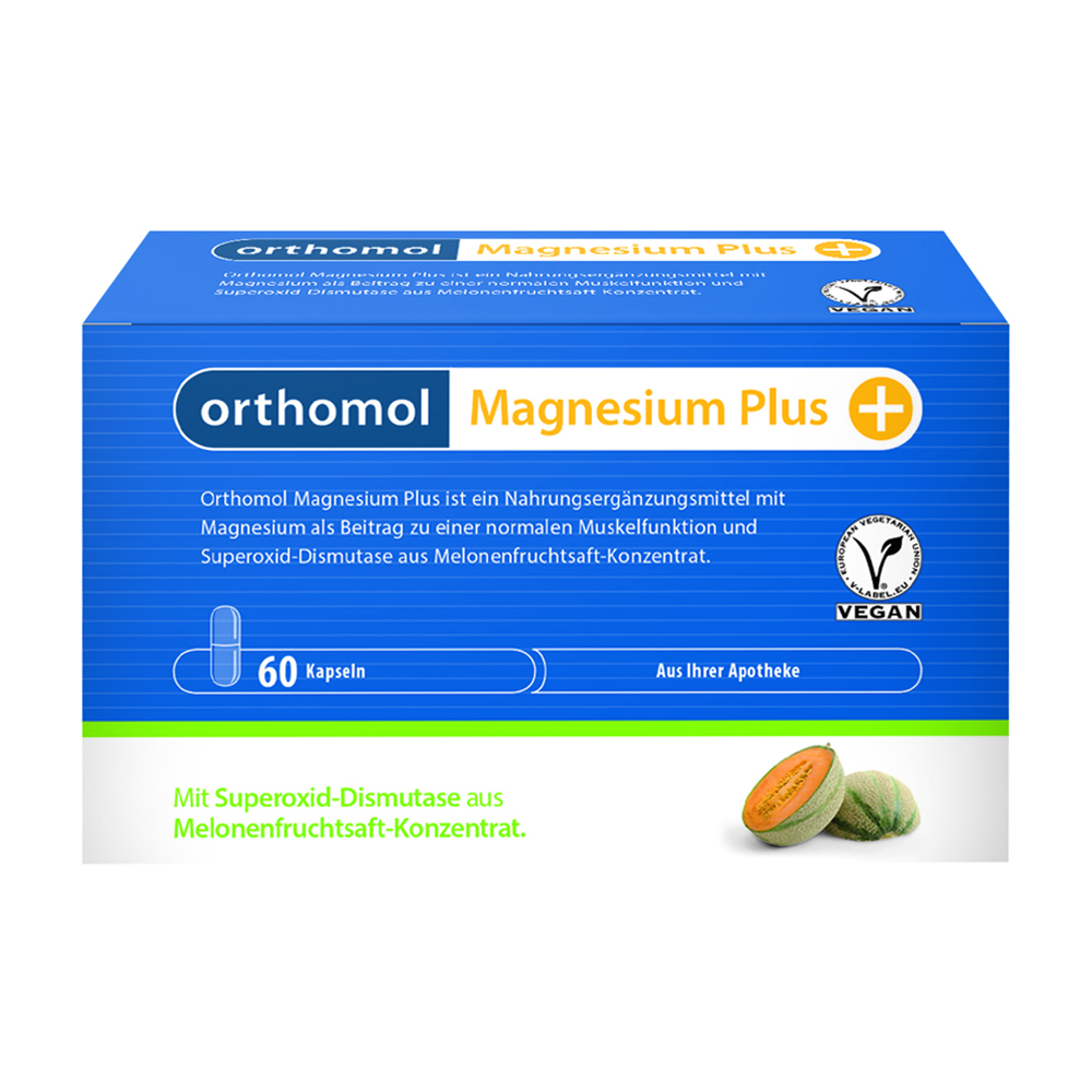 Orthomol Magnesium Plus Kapseln 60 Stk. - 60 Stück