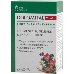 Dolomital MSM+ Teufelskralle Kapseln 60 Stk. - 60 Stück