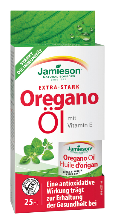 Jamieson Extra-Stark Oregano Öl mit Vitamin E 25 ml - 25ml