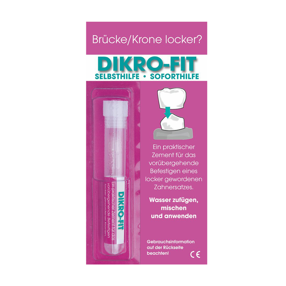 Dikro-Fit Klebezement 3 Stk. - 3 Stück