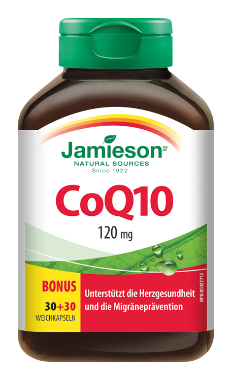 Jamieson COENZYM Q10 120MG Kapseln 60 ST - 60 Stück