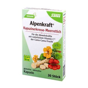 Alpenkraft Kapuzinerkresse-Meerrettich Kapseln 30 Stk. BIO - 30 Stück