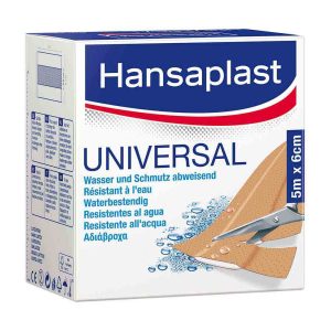 Hansaplast Universal Pflaster 5 m x 6 cm 1 Stk. - 1 Stück