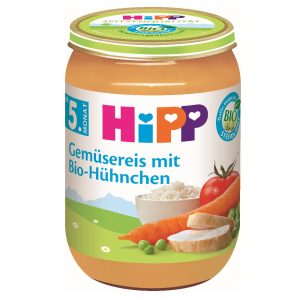 Hipp Gemüsereis mit Bio-Hühnchen 190 g - 190g