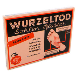 Wurzeltod Sohlen-Pflaster Extra stark 3 Stk. - 3 Stück