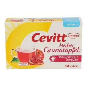 Cevitt Immun Heißer Granatapfel zuckerfrei - 14 Beutel