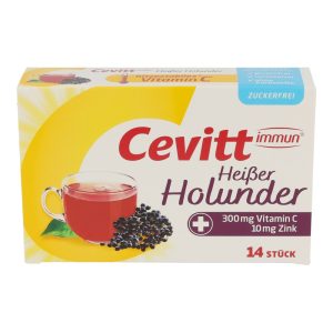 Cevitt Immun Heißer Holunder zuckerfrei - 14 Beutel