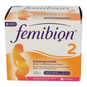 Femibion 2 Schwangerschaft / 56 Tabletten + 56 Kapseln - 112 Stück
