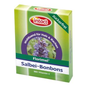 Intact Salbeibonbons mit Vitamin C Zuckerfrei 40 g - 40g