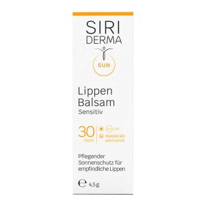 Siriderma Lippenbalsam Sensitiv LSF 30 4