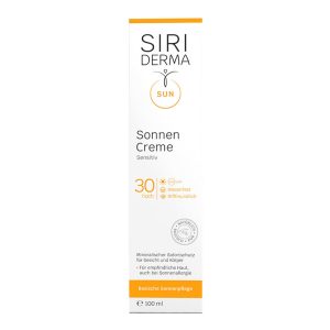 Siriderma Basische Sonnencreme LSF 30 leicht duftend 100 ml - 100ml