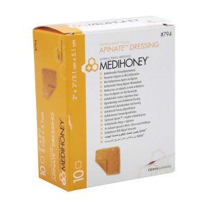 Medihoney antibacterial Alginatverband 10 Stk. 5 x 5 cm - 10 Stück