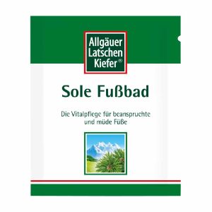 Allgäuer Latschenkiefer Sole Fußbad - 100g