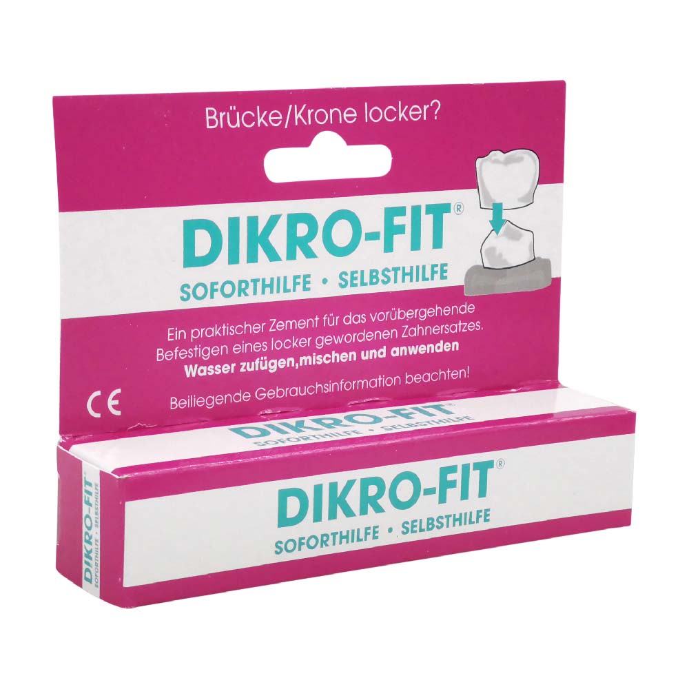 Dikro-Fit Klebezement 3 Stk. - 3 Stück
