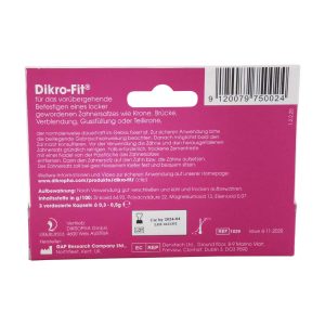 Dikro-Fit Klebezement 3 Stk. - 3 Stück
